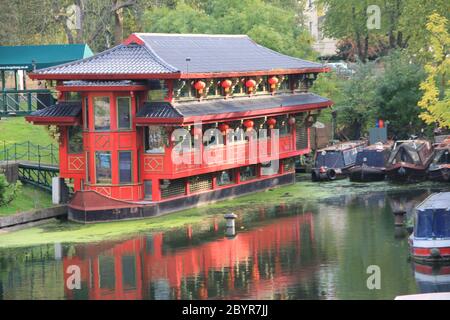 Regent's Park a Londra, Inghilterra Foto Stock