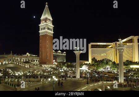 Venitian Hotel Las Vegas 591 Hotel e luoghi più importanti a Las Vegas il posto più bello di Las Vegas Foto Stock