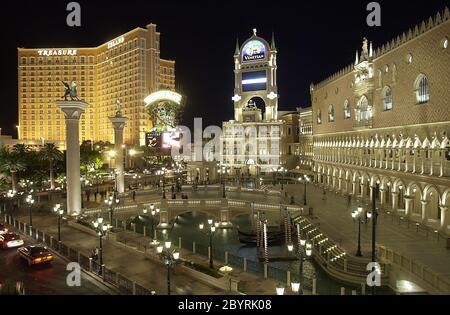 Venitian Hotel Las Vegas 592 Hotel e luoghi più importanti a Las Vegas il posto più bello di Las Vegas Foto Stock