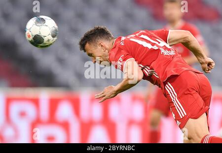 Monaco di Baviera, Germania, 10 giugno 2020 Ivan PERISIC, FCB 14 punteggi, shoots gol per 1-0 FC BAYERN MUENCHEN - EINTRACHT FRANKFURT im DFB-Pokal Saison 2019/2020. Foto: © Peter Schatz / Alamy Stock Photos /Lennard Preiss/Witters/ Pool - LE NORMATIVE DFL VIETANO QUALSIASI USO DI FOTOGRAFIE come SEQUENZE DI IMMAGINI e/o QUASI-VIDEO - Notizie nazionali e internazionali FUORI uso editoriale SOLO credito: Peter Schatz/Alamy Live News Foto Stock