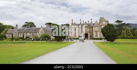 Muckross House nel Parco Nazionale di Killarney. Foto Stock