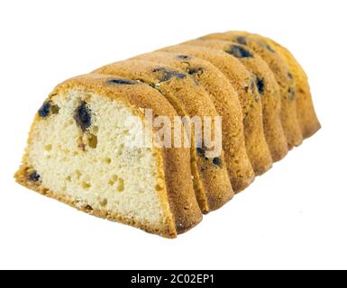 Torta all'uvetta Foto Stock