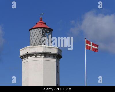 Faro in Danimarca Foto Stock