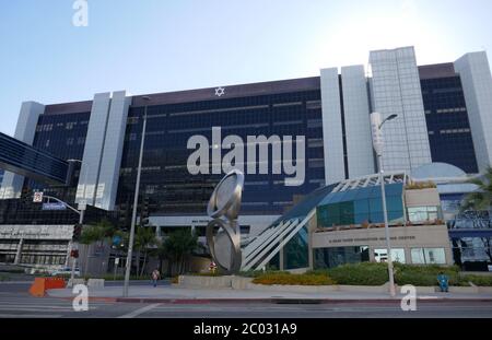 Los Angeles, California USA 10 giugno 2020 UNA visione generale dell'atmosfera del Cedars Sinai Hospital il 10 giugno 2020 a Los Angeles, California, USA. Foto di Barry King/Alamy Stock foto Foto Stock