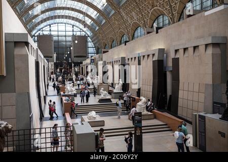 Parigi, Louvre, Francia, arte, pittura, scultura, museo Foto Stock