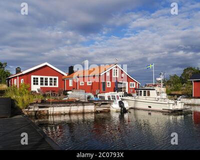 Isola svedese Kråkön nel golfo di bothnia Foto Stock