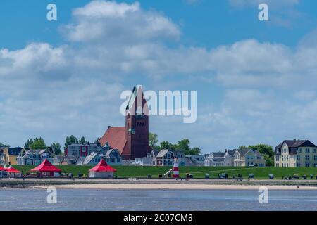 Cuxhaven, bassa Sassonia, Germania del Nord Foto Stock