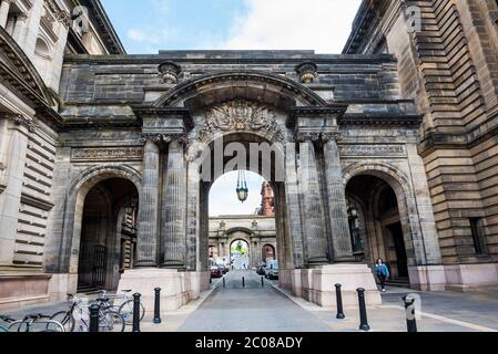 Glasgow City Chambers, John Street, Glasgow, Scozia Foto Stock