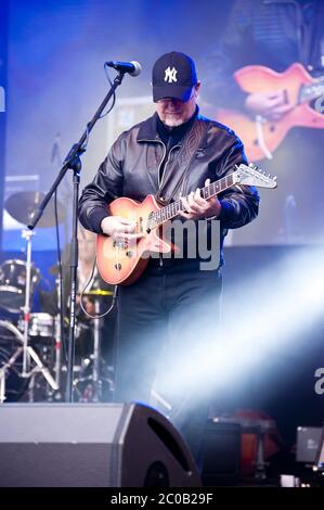 Lago Rockband tedesco-britannico Live Foto Stock