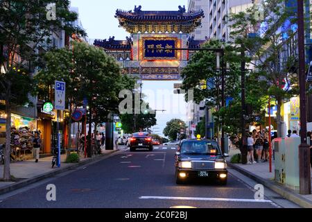 Yokohama Giappone - Chinatown Gate Foto Stock