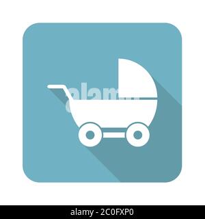 Icona del pRAM quadrato Foto Stock