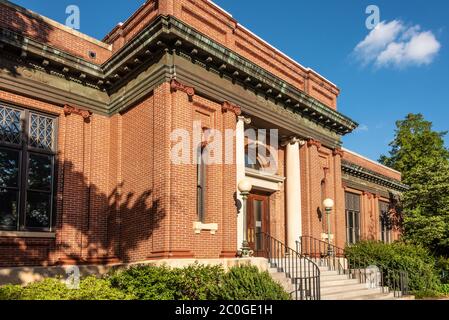 Edificio amministrativo, costruito nel 1907, presso l'Università della Georgia ad Atene, Georgia. (STATI UNITI) Foto Stock