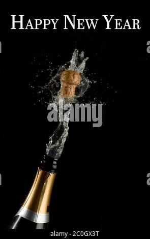 Immagine composita di felice anno nuovo Foto Stock