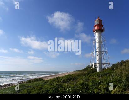 Faro in Lettonia Foto Stock