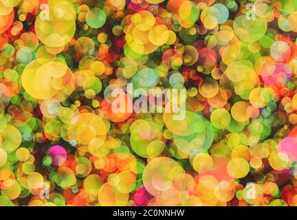 Bokeh di luce sullo sfondo vintage Foto Stock