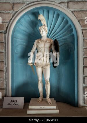 statua di mars ares Foto Stock