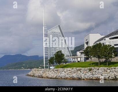 Rica Seilet Hotel, Molde, norvegia Foto Stock