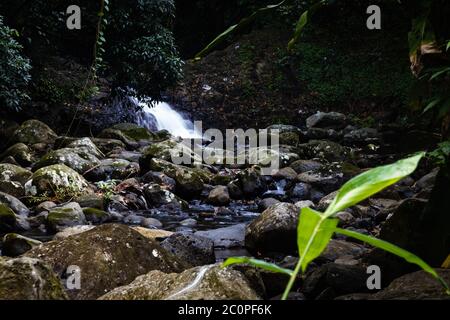 Sette Sorelle cascate a Grenada Foto Stock