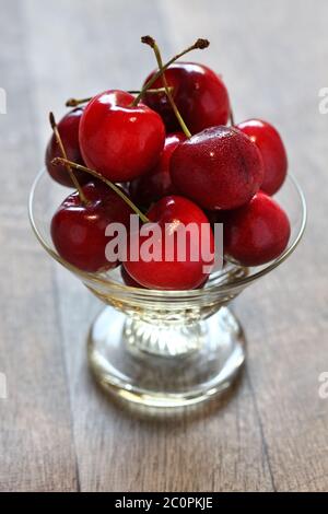 bing ciliegia, ciliegia dolce americana Foto Stock