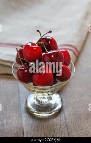 bing ciliegia, ciliegia dolce americana Foto Stock
