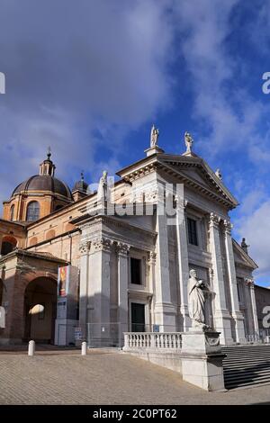 Cattedrale di Urbino, città di Urbino e patrimonio mondiale delle Marche - Italia Foto Stock