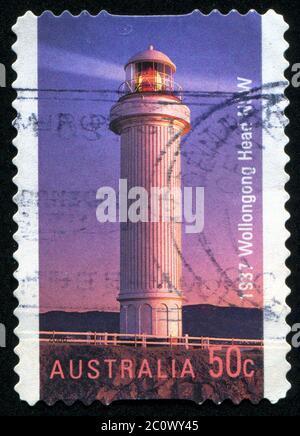 AUSTRALIA - CIRCA 2006: Francobollo stampato dall'Australia, spettacoli Faro, circa 2006 Foto Stock