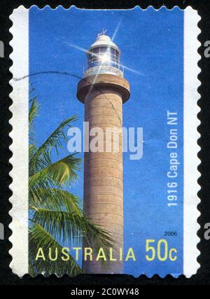 AUSTRALIA - CIRCA 2006: Francobollo stampato dall'Australia, spettacoli Faro, circa 2006 Foto Stock