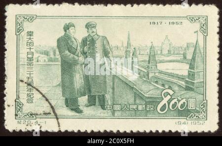 Joseph Stalin è stato Segretario Generale del Partito Comunista del Comitato Centrale dell'Unione Sovietica dal 1922 fino alla sua morte nel 1953. Foto Stock