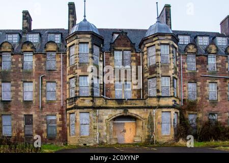 Bangour Village Hospital - Old Nurses Home Foto Stock