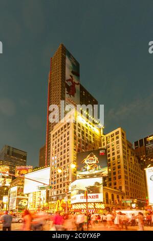 New York - 5 Settembre 2010: Times Square il 5 settembre nel nuovo Foto Stock