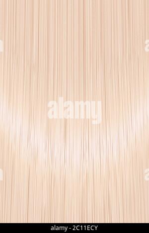 Sfondo realistico biondo dorato capelli lisci texture Illustrazione Vettoriale