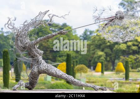 Immagini dei giardini di Trentham a Stoke-on-Trent Staffordshire, Regno Unito Foto Stock