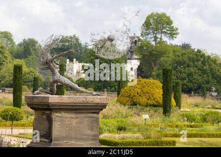 Immagini dei giardini di Trentham a Stoke-on-Trent Staffordshire, Regno Unito Foto Stock