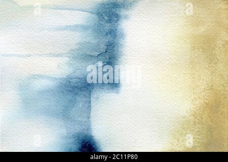 Acquerello sfondo arte colorata astratto acquerello sfondo arte Foto Stock