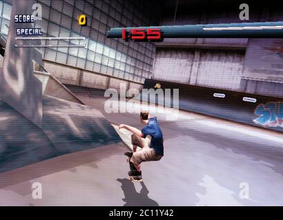 Tony Hawk's Pro Skater 2 - Videogame Nintendo 64 - solo per uso editoriale Foto Stock