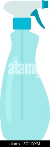 Icona del vettore dell'irrigatore a finestra piatta Illustrazione Vettoriale