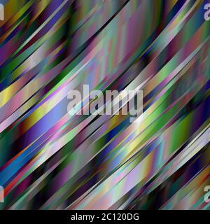 Abstract metallo blackandwhite glitch sullo sfondo per la progettazione Foto Stock