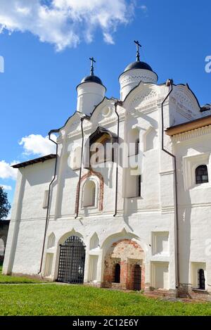 Porta Chiesa della Trasfigurazione. Foto Stock