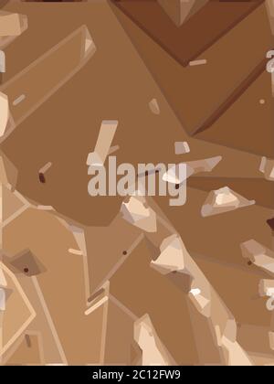 Abstract raccolta creata in alta risoluzione idonea per lo sfondo, banner web o elemento di design Foto Stock