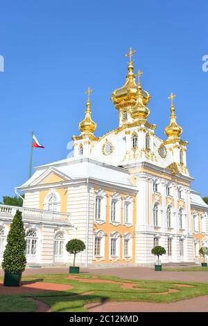 Pietro e Paolo nel Palazzo del Gran Peterhof. Foto Stock