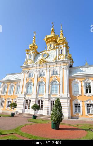 Pietro e Paolo nel Palazzo del Gran Peterhof. Foto Stock