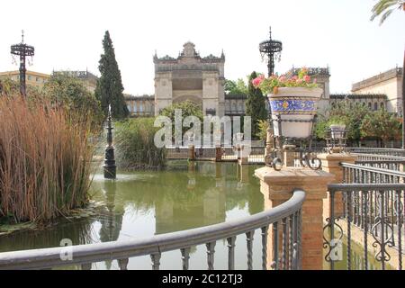 Plaza de America Siviglia Spagna Foto Stock