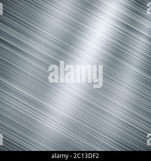 Fondo in alluminio spazzolato Foto Stock
