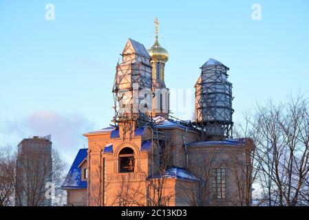 Chiesa dell'intercessione Vergine Santa. Foto Stock