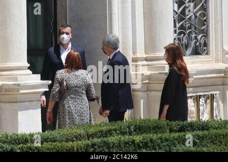 Roma, Italia. 13 Giugno 2020. ROMA, ITALIA 13 giugno 2020: Rocco Casalino. Giuseppe Conte ha concocato gli Stati generali a Villa Pamphili a Roma, per affronto la grave crisi economica e sociale causata dalla pandemia Covid-19. Nel primo giorno l'incontro tra i ministeri. Credit: Agenzia indipendente di fotografia/Alamy Live News Foto Stock