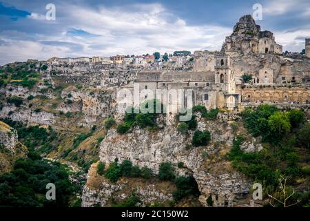 Matera, la città di pietre Foto Stock