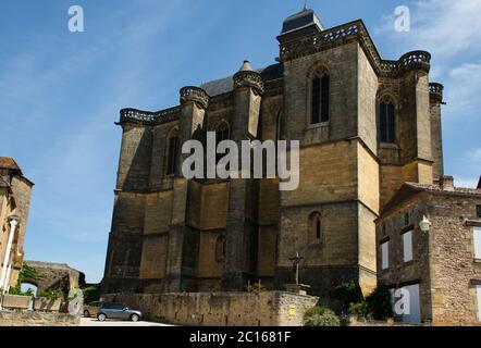 Chateau de Biron, Dordogna, Francia Foto Stock