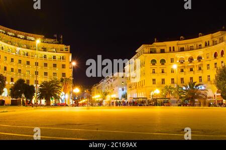 Aristotelous square. Salonicco, Grecia Foto Stock