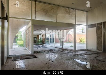 Elgin state Hospital progettato da Bertrand Goldberg Foto Stock