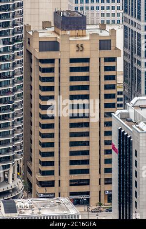 Wacker da 55 W progettato da C.F. Murphy associati Foto Stock